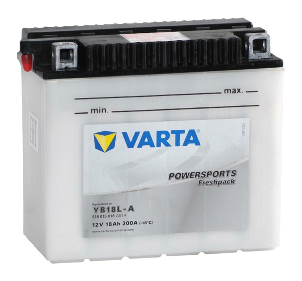 Varta Powersports Freshpack YB18L-A